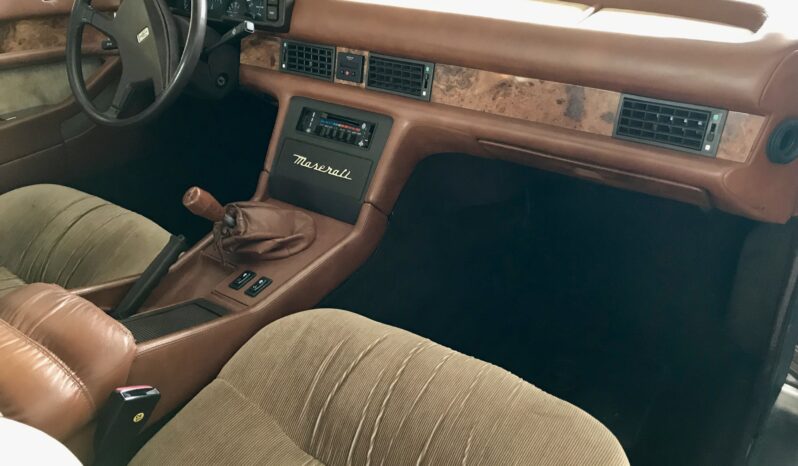 MASERATI BITURBO COUPE’ completo