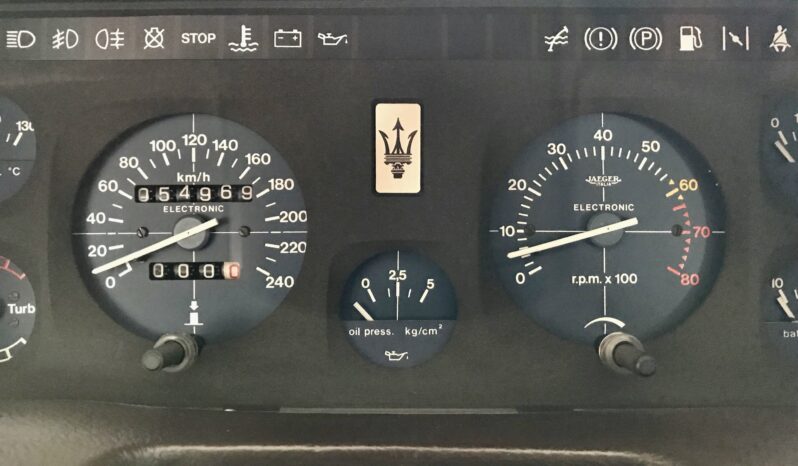 MASERATI BITURBO COUPE’ completo