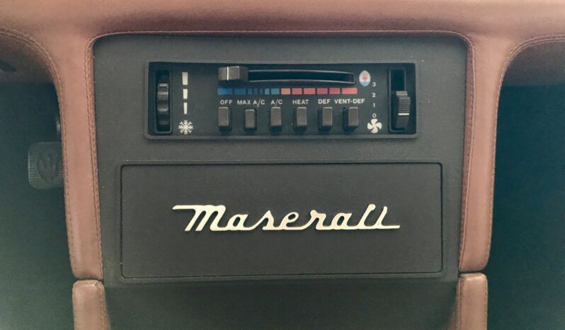 MASERATI BITURBO COUPE’ completo